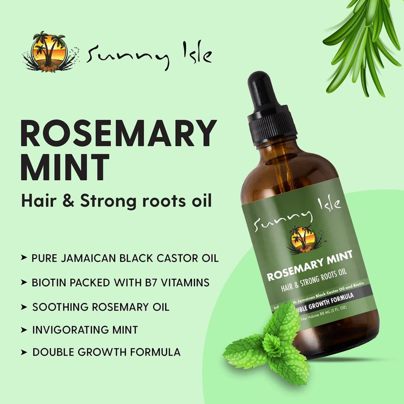 Sunny isle rosemary mint oil