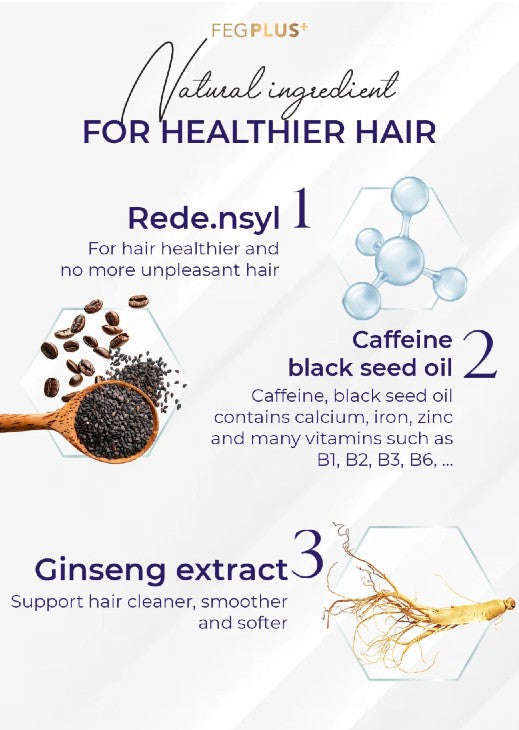 FEG hair growth spray (contains minoxidil)