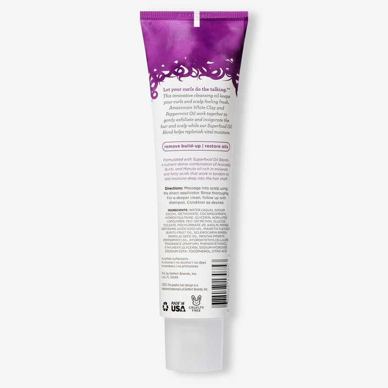 Not your mother’s scalp care cleansing oil