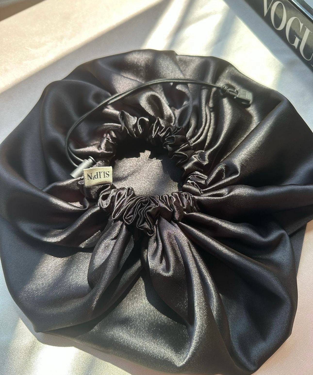 Silky satin sleep bonnet by slip’n