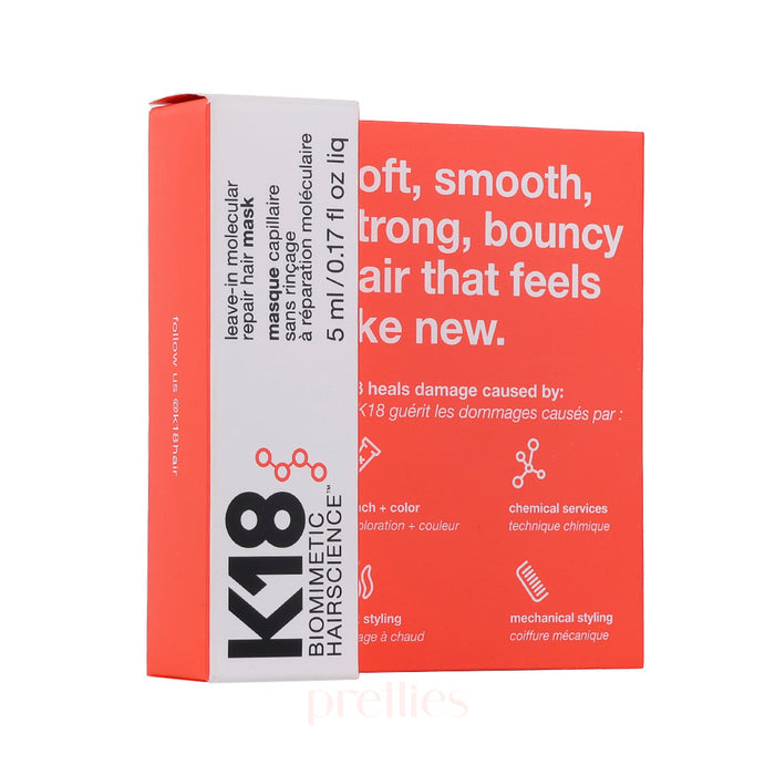 K18 Leave-in Molecular Repair Hair Mask 5ml