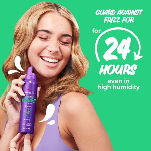 Aussie miracle soft waves mousse