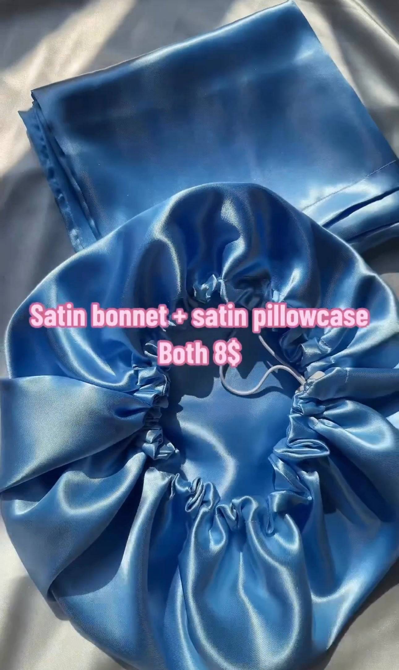 Satin bonnet