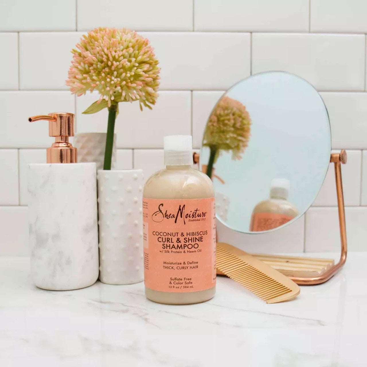 Shea moisture curl and shine shampoo