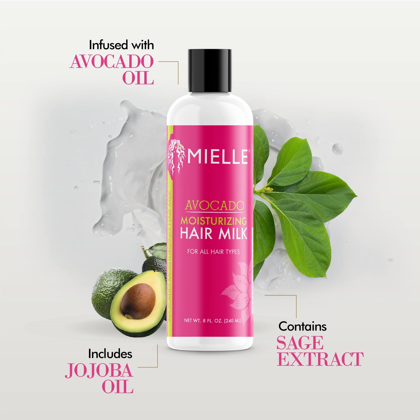 Mielle avocado leave-in milk