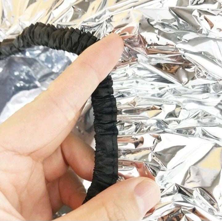 Baked oil shower cap