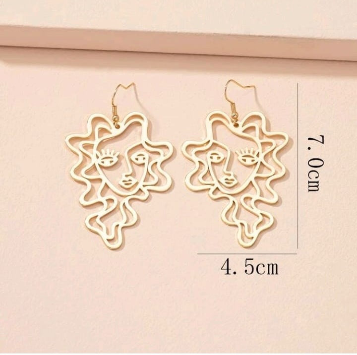 Curlyhair earrings