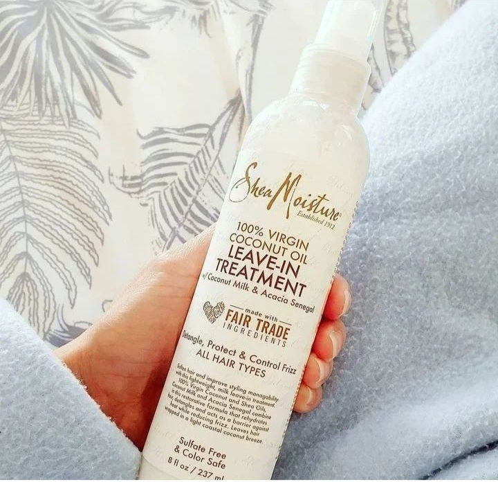 Shea moisture coconut leave-in treatment