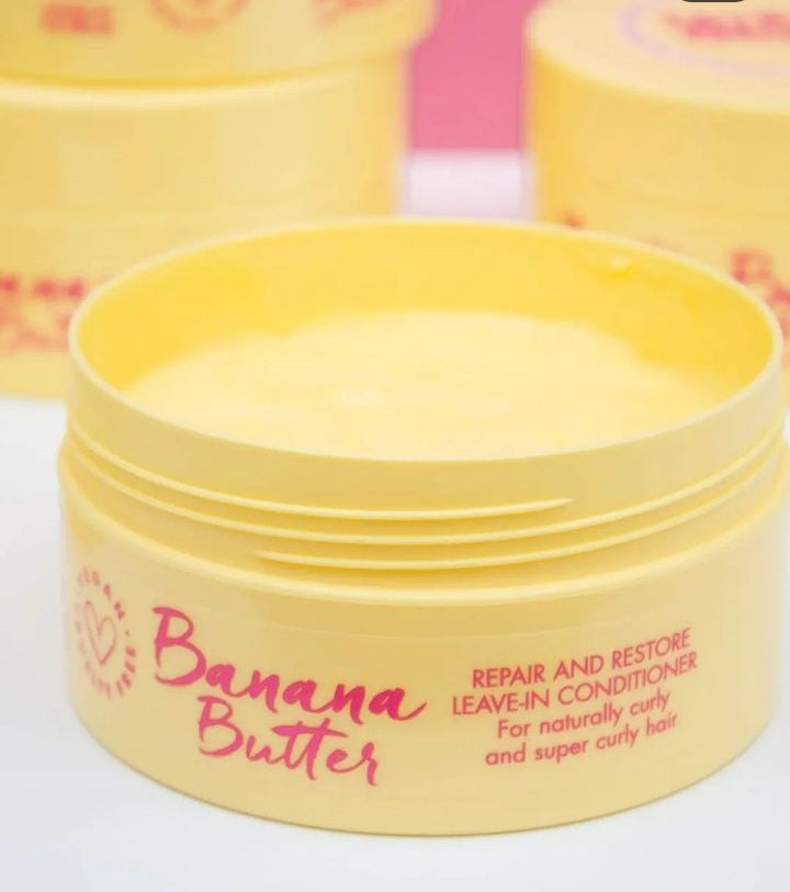 Umberto giannini banana butter leave-in cream (200ml)