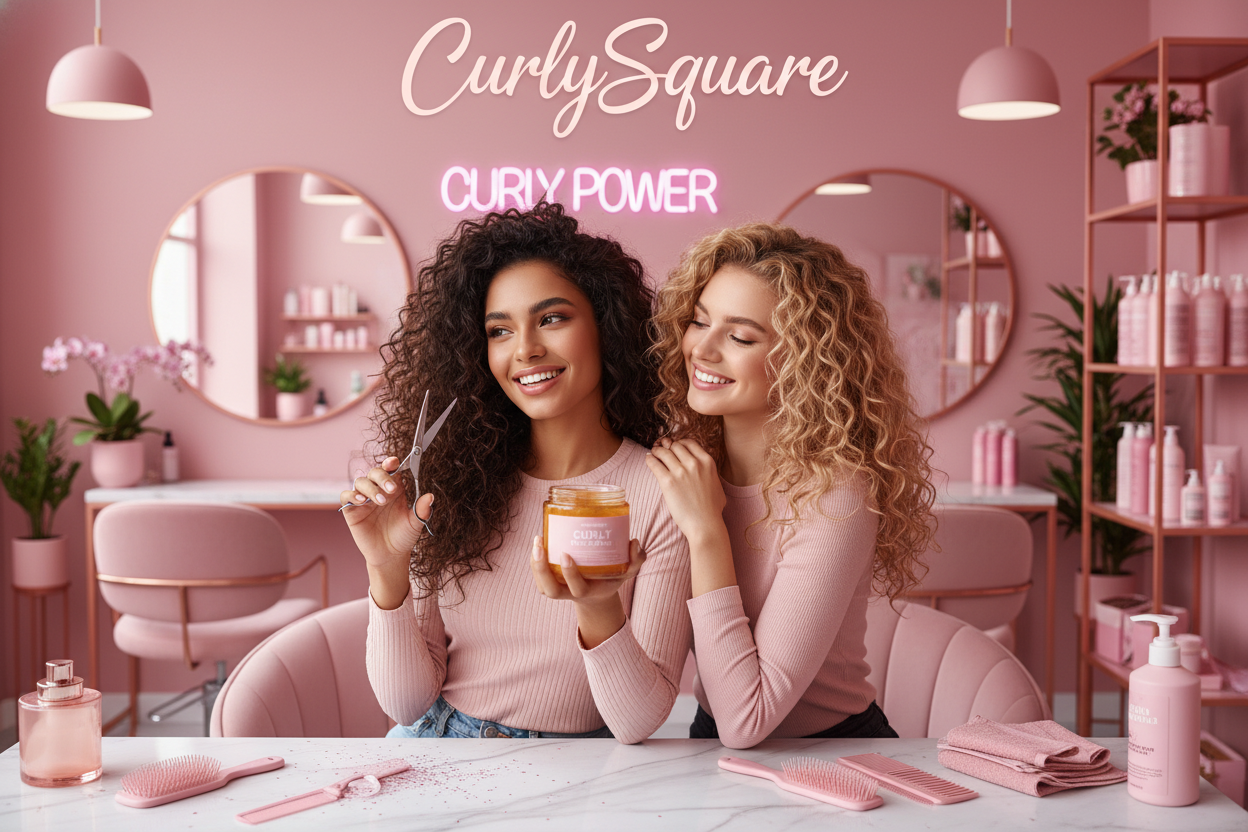 Add another girl with curly blond hair